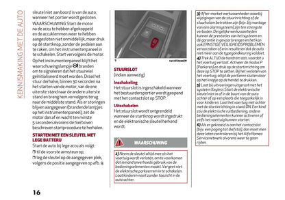 2026 Alfa Romeo Giulia Owner's Manual | Dutch