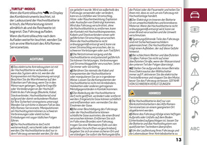 2026 Alfa Romeo Junior Bedienungsanleitung | Deutsch
