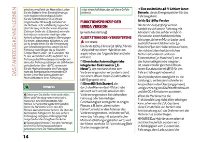 2026 Alfa Romeo Junior Bedienungsanleitung | Deutsch