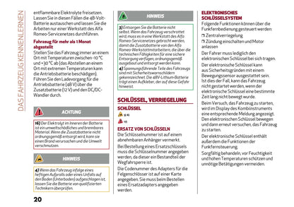 2026 Alfa Romeo Junior Bedienungsanleitung | Deutsch