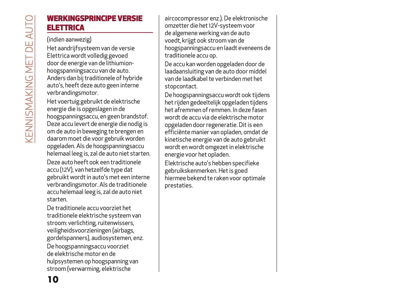 2025 Alfa Romeo Junior Owner's Manual | Dutch