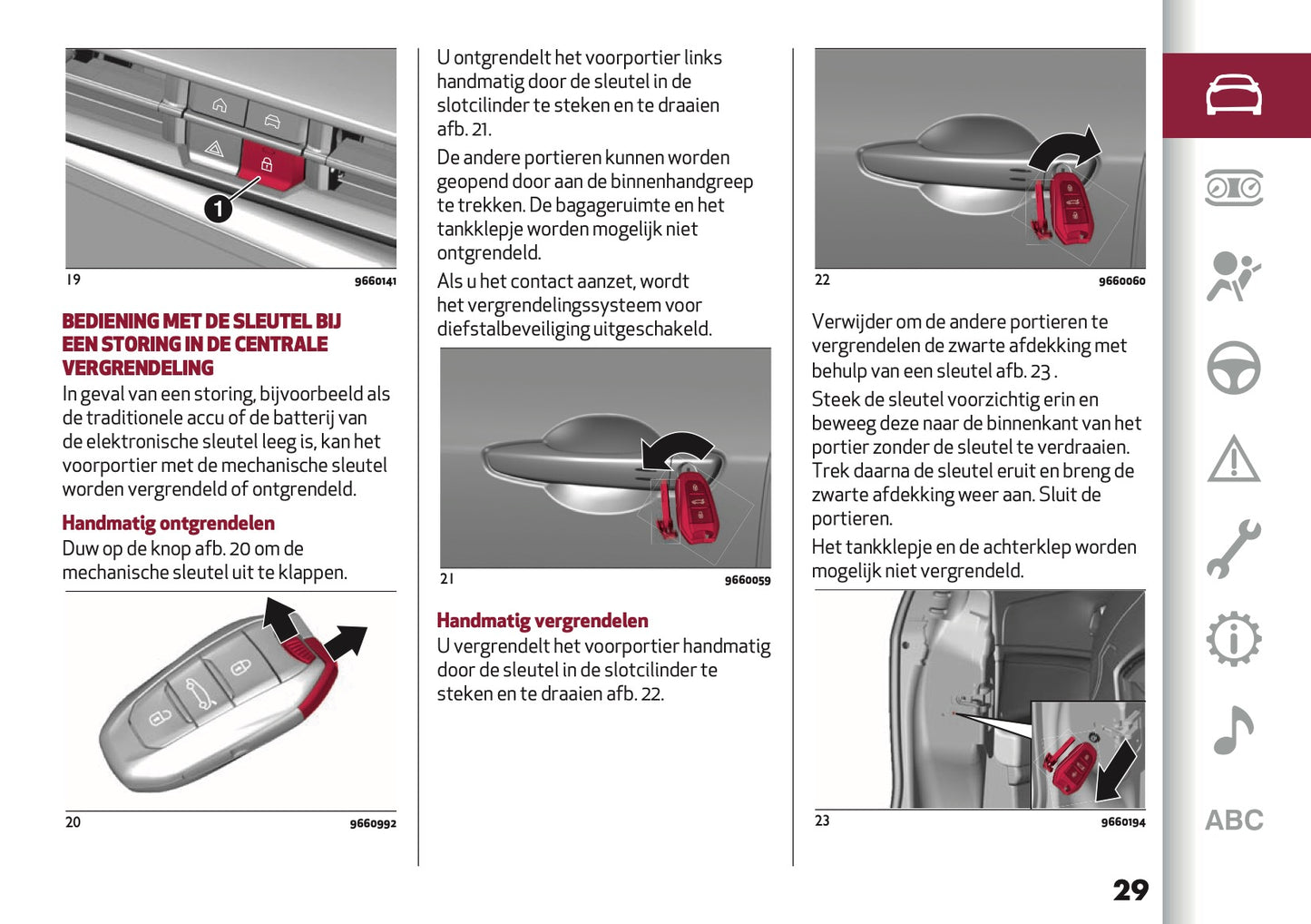 2025 Alfa Romeo Junior Owner's Manual | Dutch