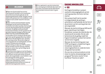 2018 Alfa Romeo Stelvio Owner's Manual | Dutch