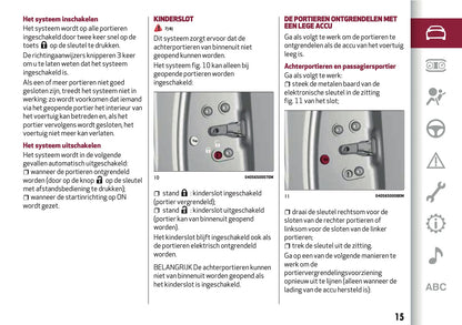 2018 Alfa Romeo Stelvio Owner's Manual | Dutch