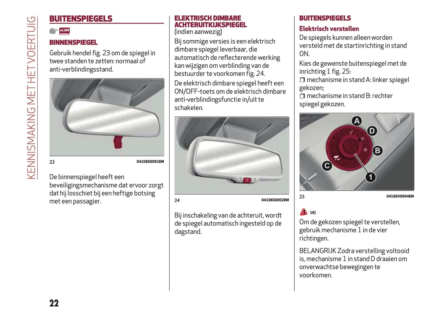 2018 Alfa Romeo Stelvio Owner's Manual | Dutch