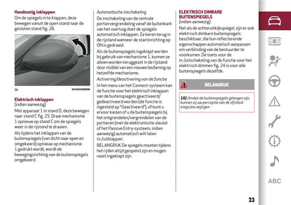 2018 Alfa Romeo Stelvio Owner's Manual | Dutch