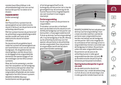 2024-2025 Alfa Romeo Tonale Owner's Manual | Dutch
