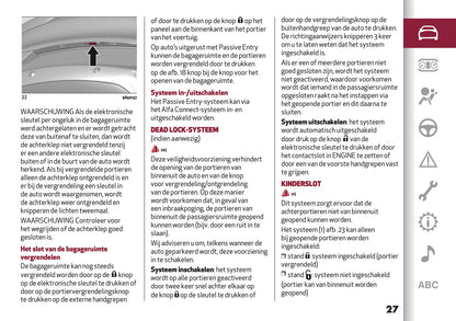 2024-2025 Alfa Romeo Tonale Owner's Manual | Dutch