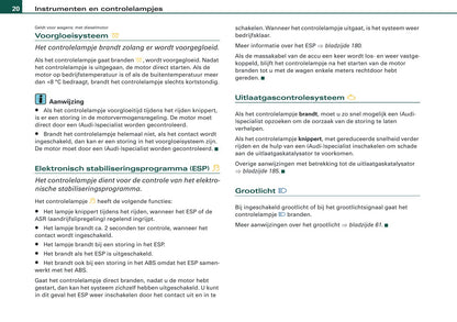 2007-2008 Audi A3 Gebruikershandleiding | Nederlands