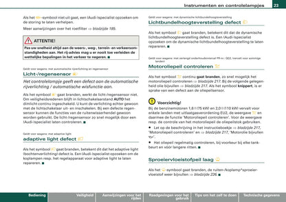 2007-2008 Audi A3 Gebruikershandleiding | Nederlands