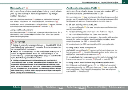 2007-2008 Audi A3 Gebruikershandleiding | Nederlands