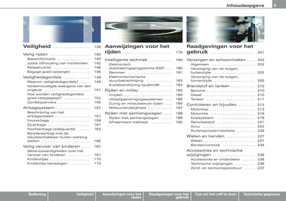 2007-2008 Audi A3 Gebruikershandleiding | Nederlands