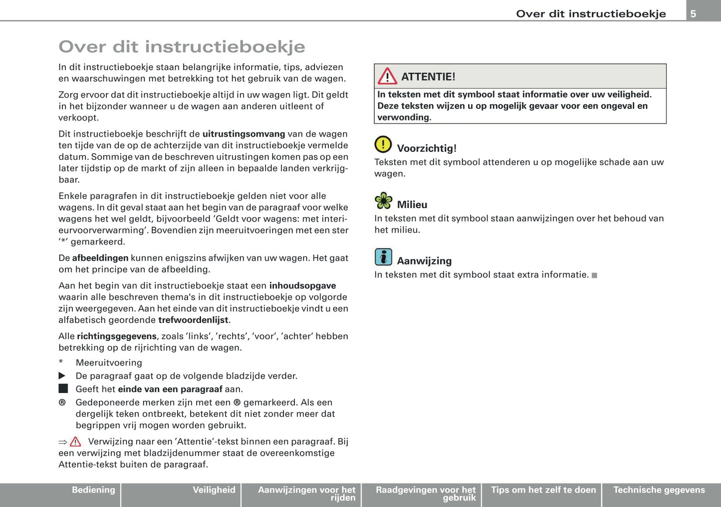 2007-2008 Audi A3 Gebruikershandleiding | Nederlands