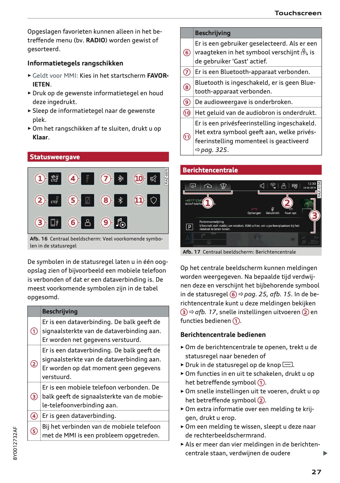 2020-2021 Audi A3 Gebruikershandleiding | Nederlands