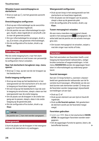 2021 Audi A3 Gebruikershandleiding | Nederlands