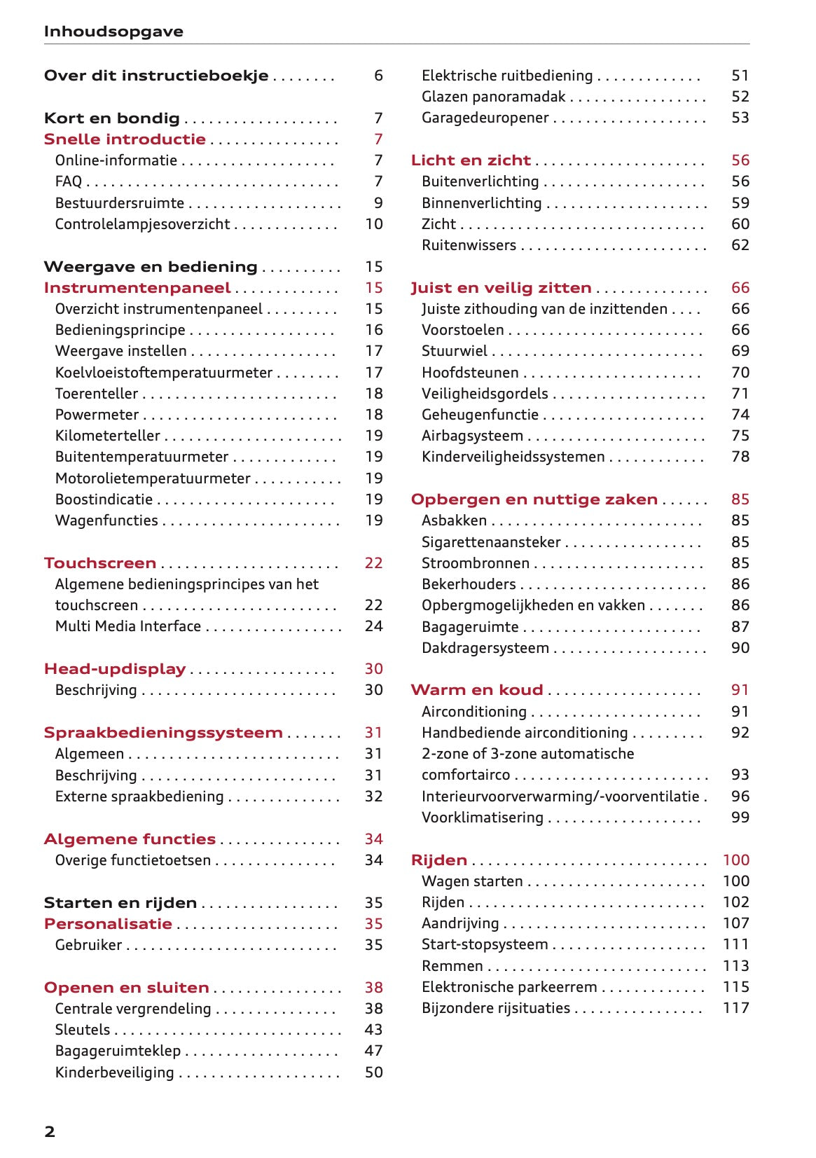 2021 Audi A3 Gebruikershandleiding | Nederlands