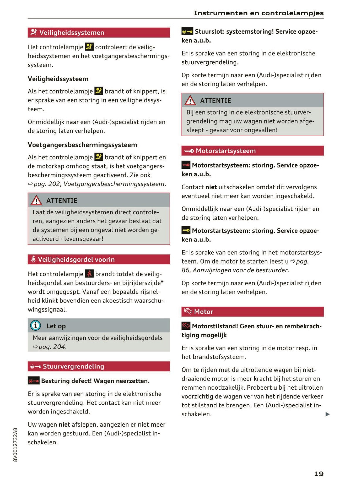 2016 Audi A3/S3 Gebruikershandleiding | Nederlands