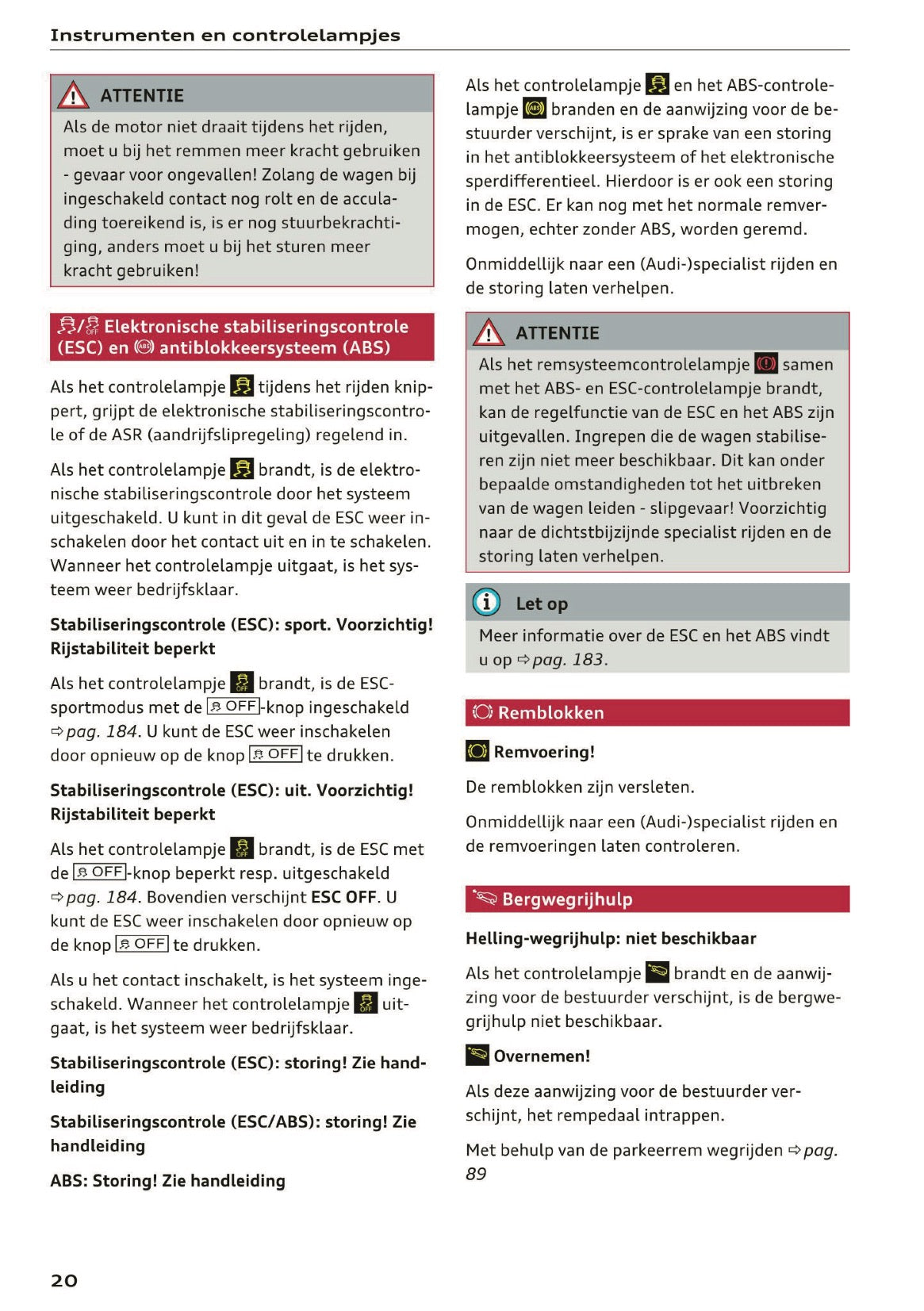 2016 Audi A3/S3 Gebruikershandleiding | Nederlands