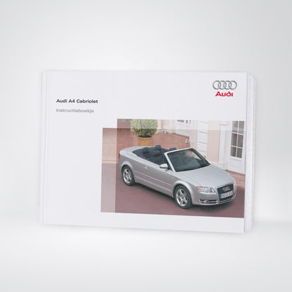 2007-2008 Audi A4 Cabriolet Gebruikershandleiding | Nederlands