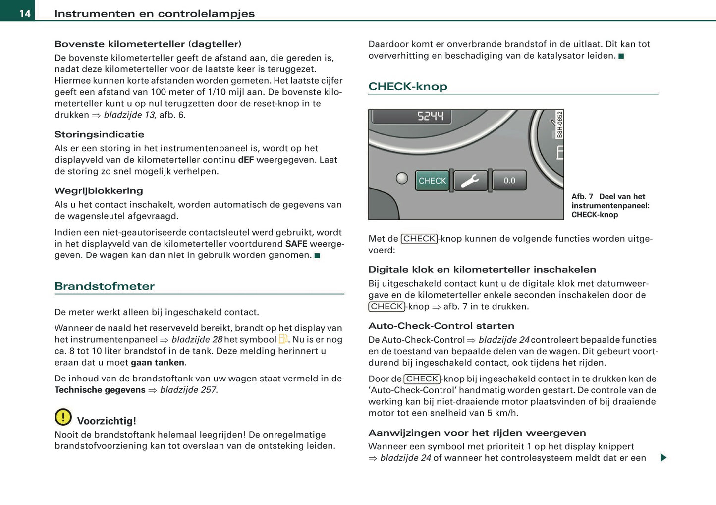 2007-2008 Audi A4 Cabriolet Gebruikershandleiding | Nederlands