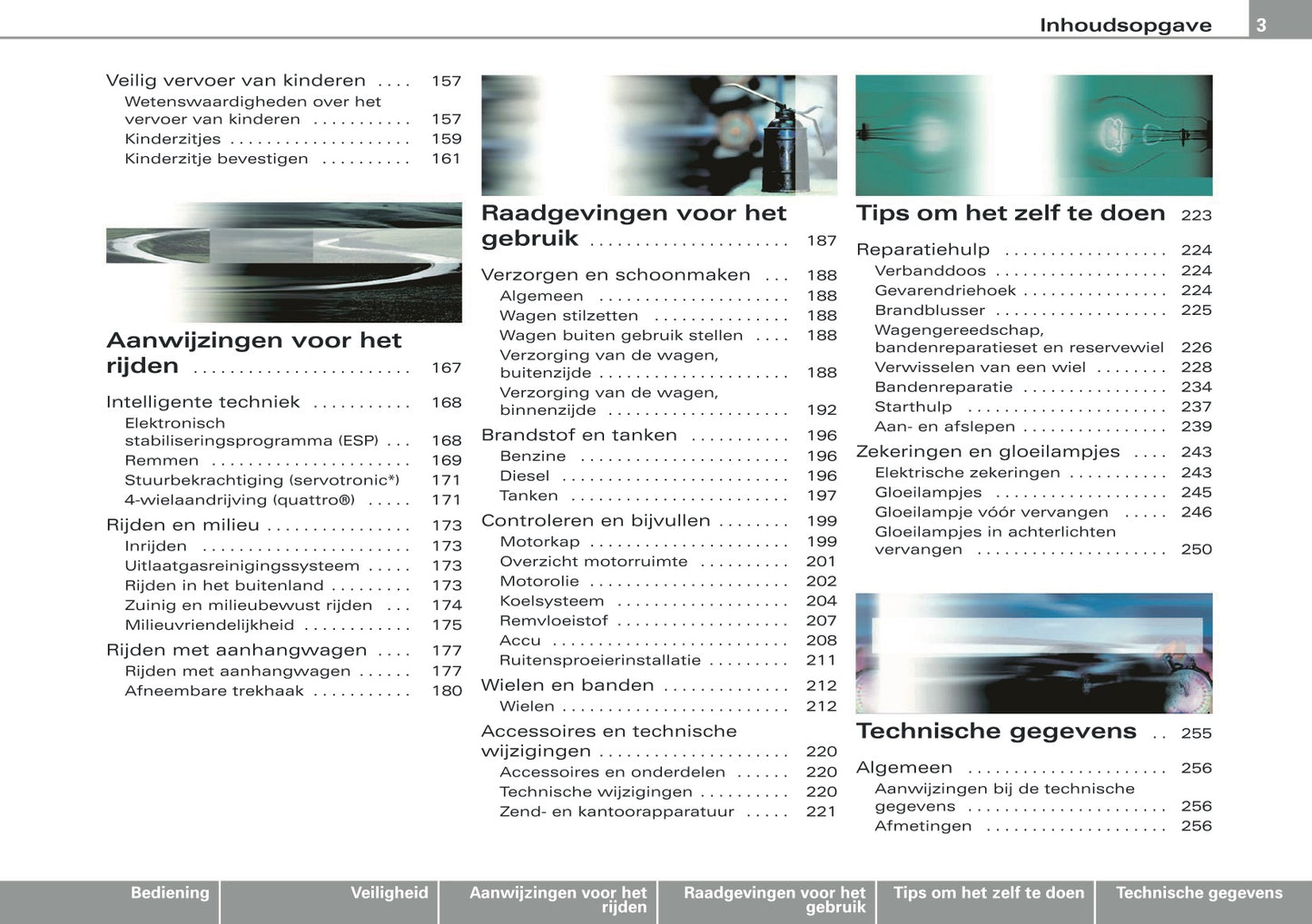 2007-2008 Audi A4 Cabriolet Gebruikershandleiding | Nederlands