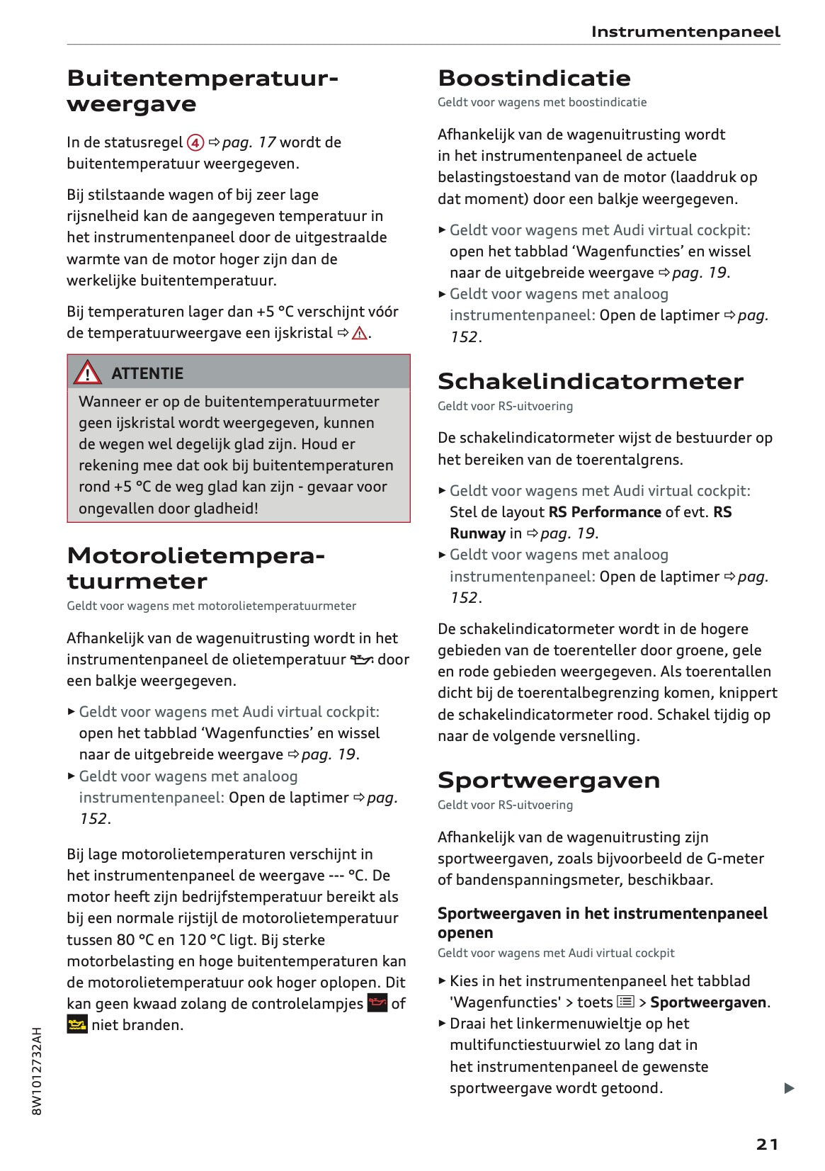 2021-2022 Audi A4 Gebruikershandleiding | Nederlands