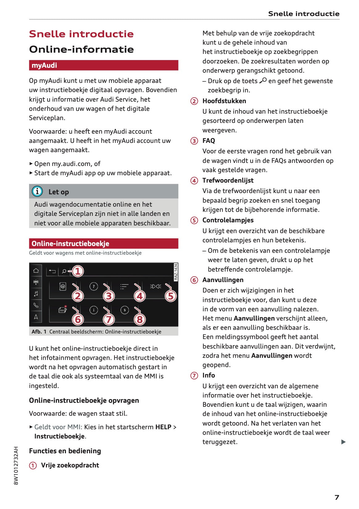 2021-2022 Audi A4 Gebruikershandleiding | Nederlands