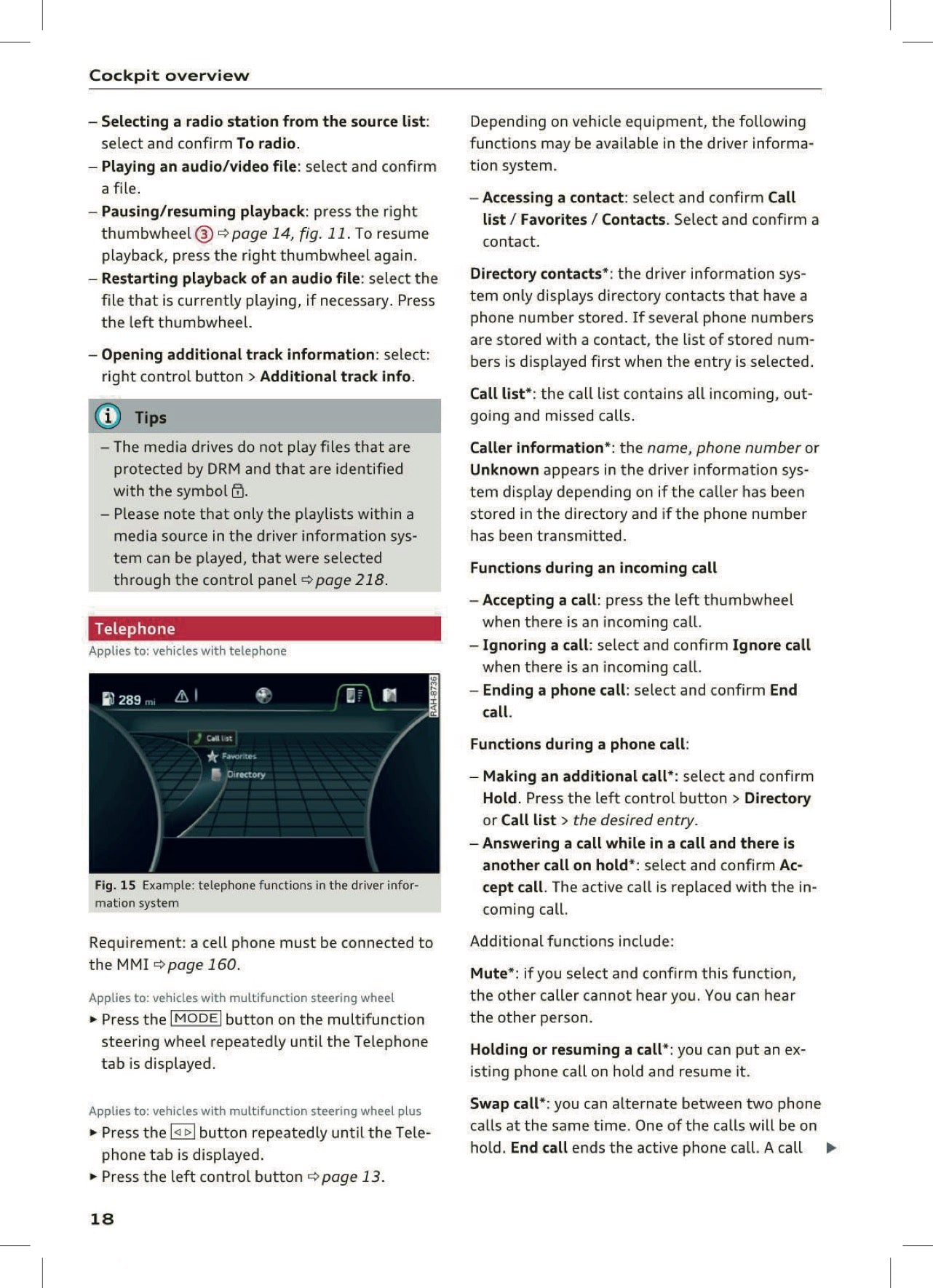 2017 Audi A4 Owner's Manual | English US