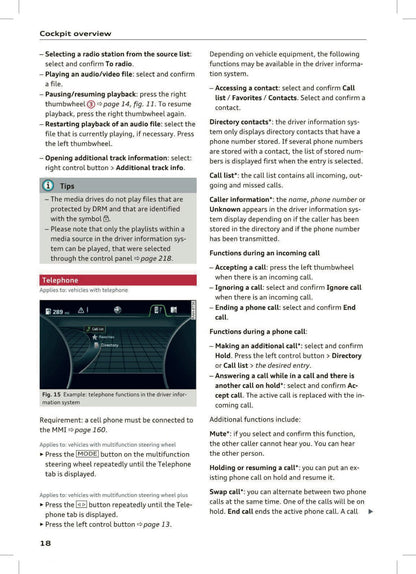 2017 Audi A4 Owner's Manual | English US