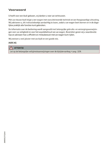 2019 Audi A5 Gebruikershandleiding | Nederlands