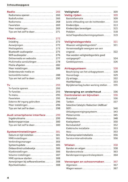 2019 Audi A5 Gebruikershandleiding | Nederlands