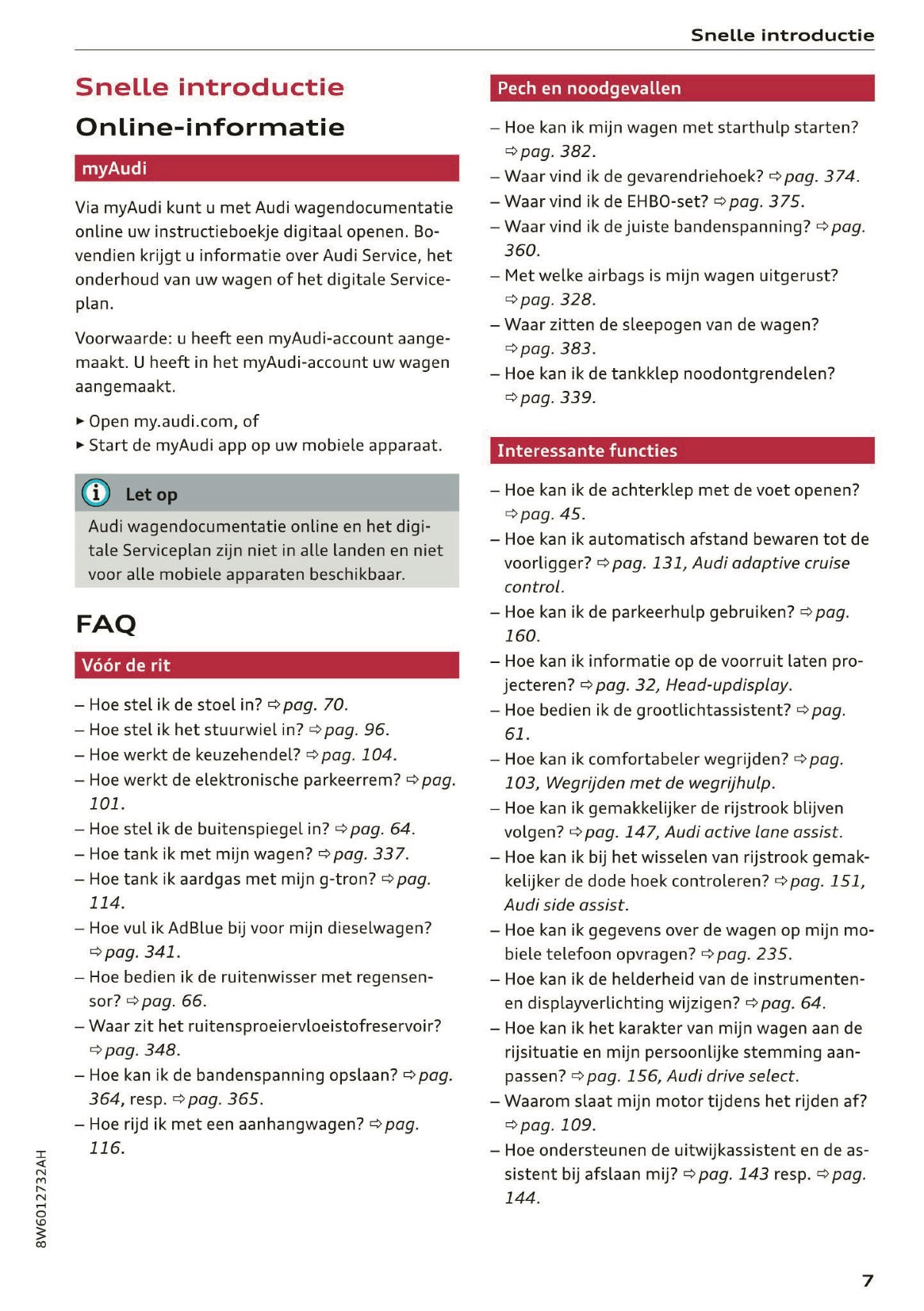 2019 Audi A5 Gebruikershandleiding | Nederlands