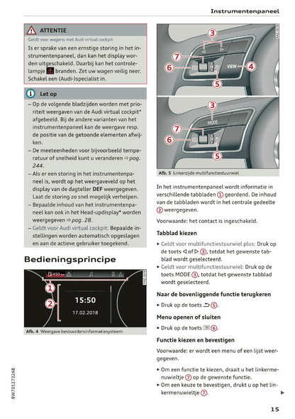 2020 Audi A5 Gebruikershandleiding | Nederlands