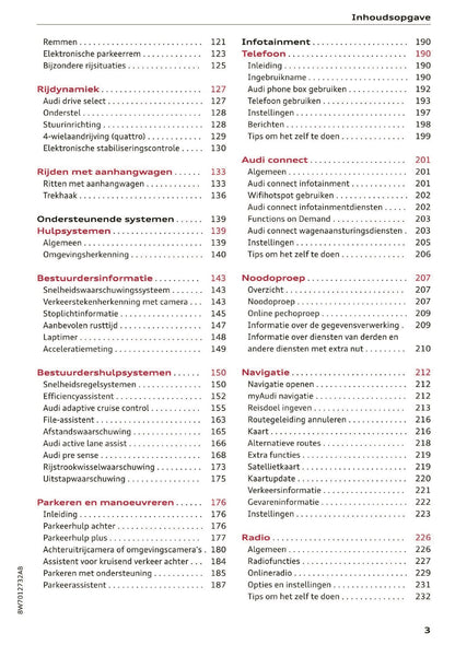 2020 Audi A5 Gebruikershandleiding | Nederlands