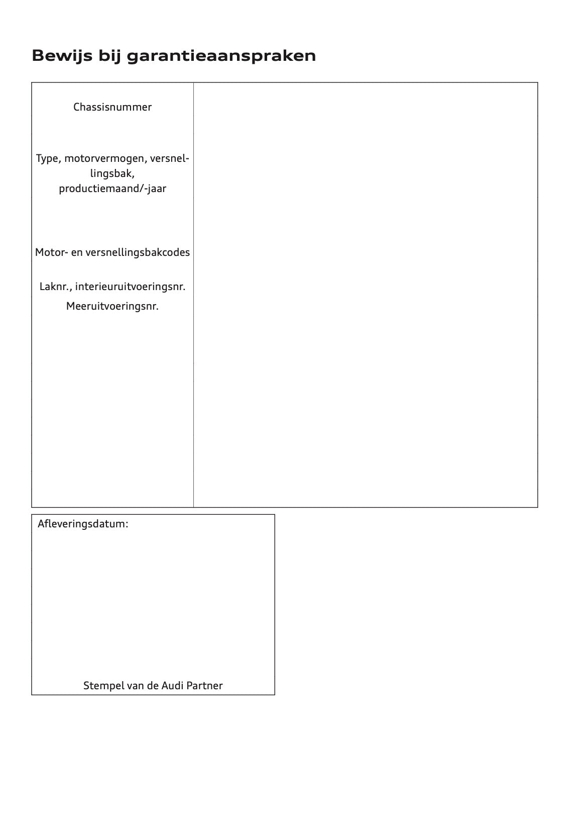 2020-2021 Audi A5 Owner's Manual | Dutch