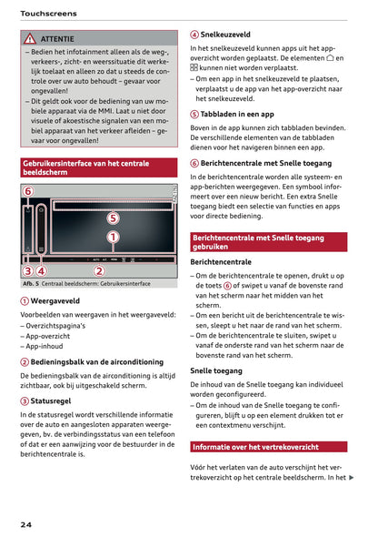 2026 Audi A5 Gebruikershandleiding | Nederlands