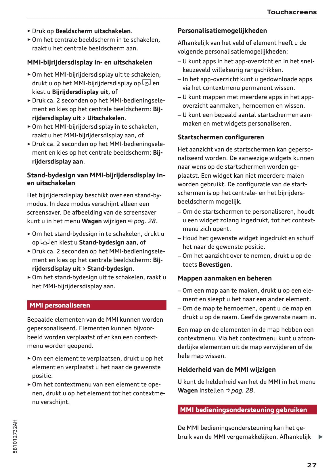 2026 Audi A5 Gebruikershandleiding | Nederlands