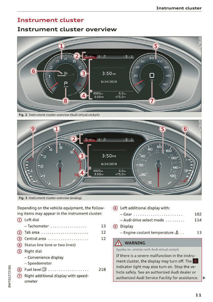 2020 Audi A5 Owner's Manual | English US