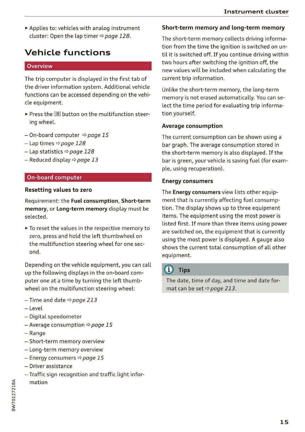 2020 Audi A5 Owner's Manual | English US