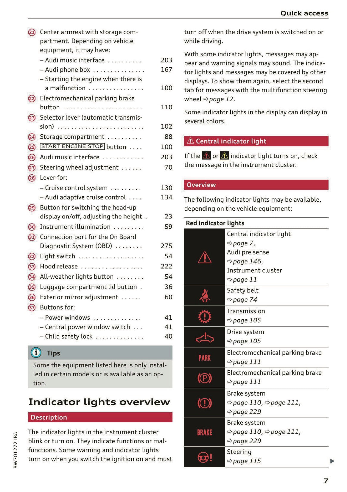 2020 Audi A5 Owner's Manual | English US