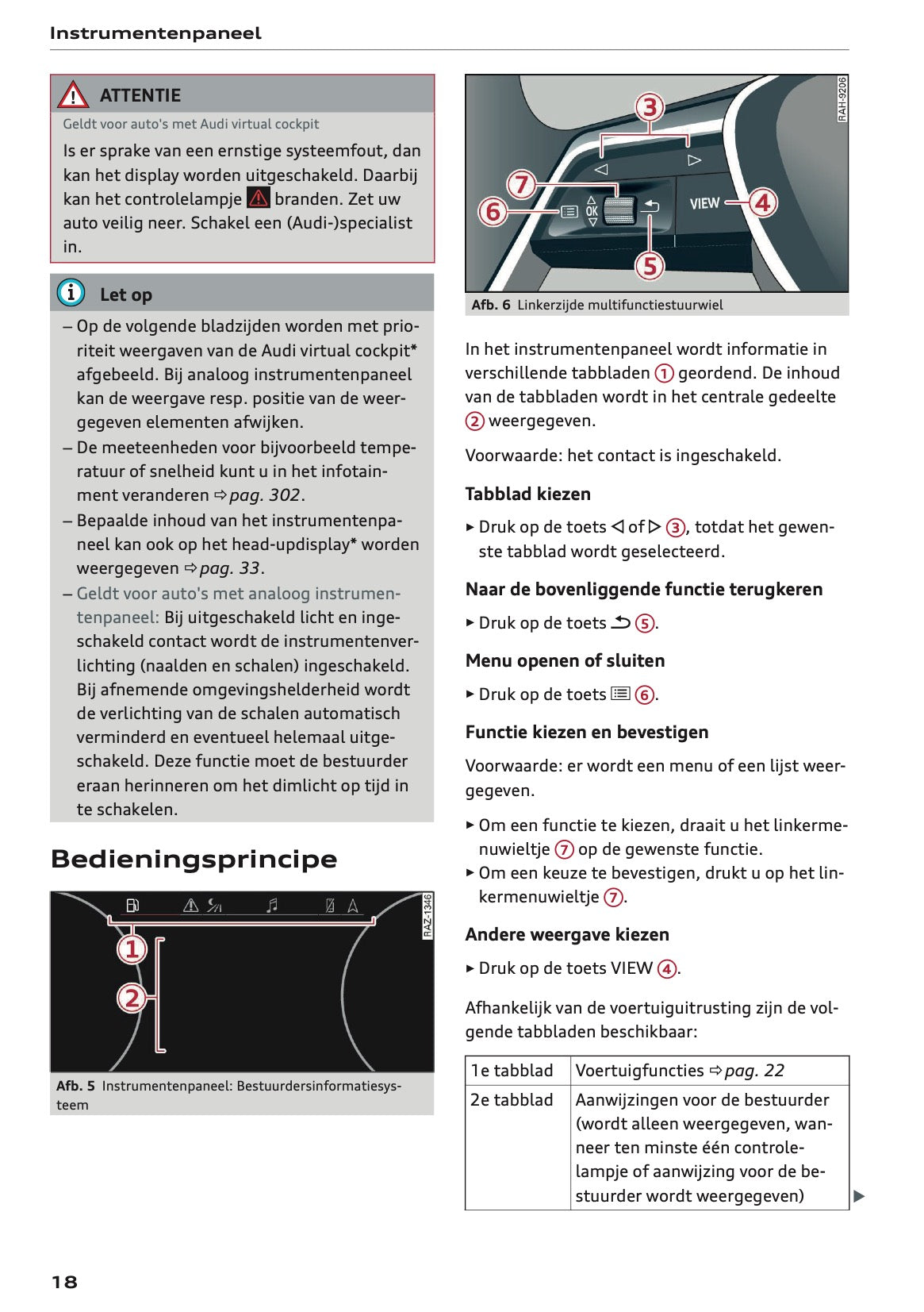 2022-2023 Audi A6 Gebruikershandleiding | Nederlands