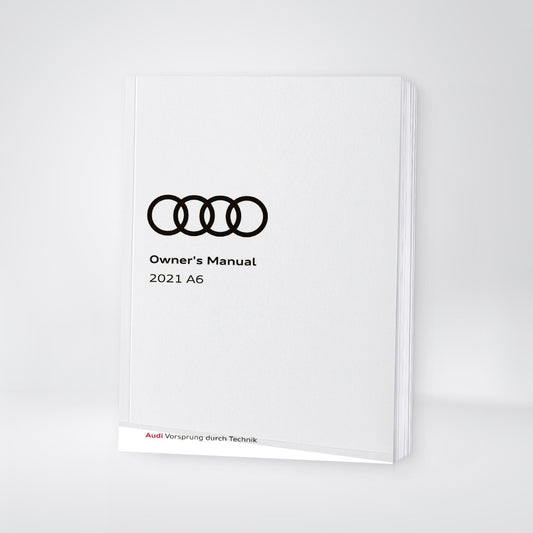 2021 Audi A6 Owner's Manual | English