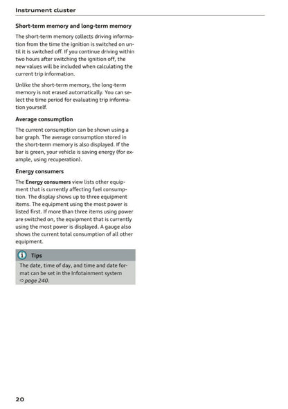 2024 Audi A7 Owner's Manual | English US