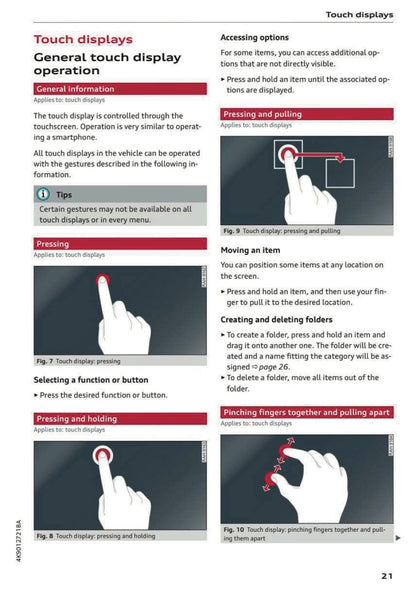 2024 Audi A7 Owner's Manual | English US