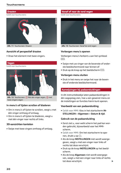 2021-2022 Audi e-tron Gebruikershandleiding | Nederlands