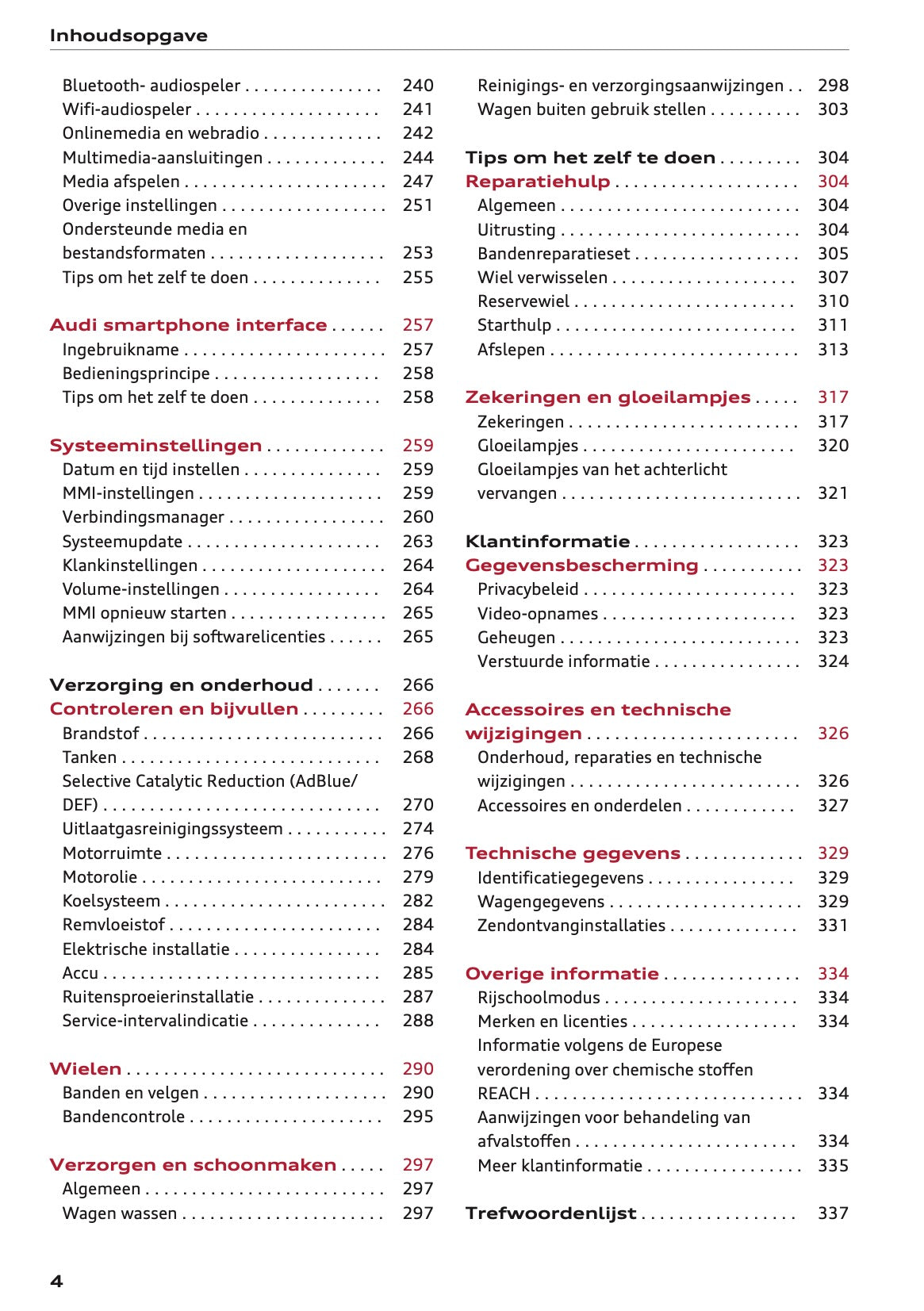 2022 Audi Q2 Gebruikershandleiding | Nederlands