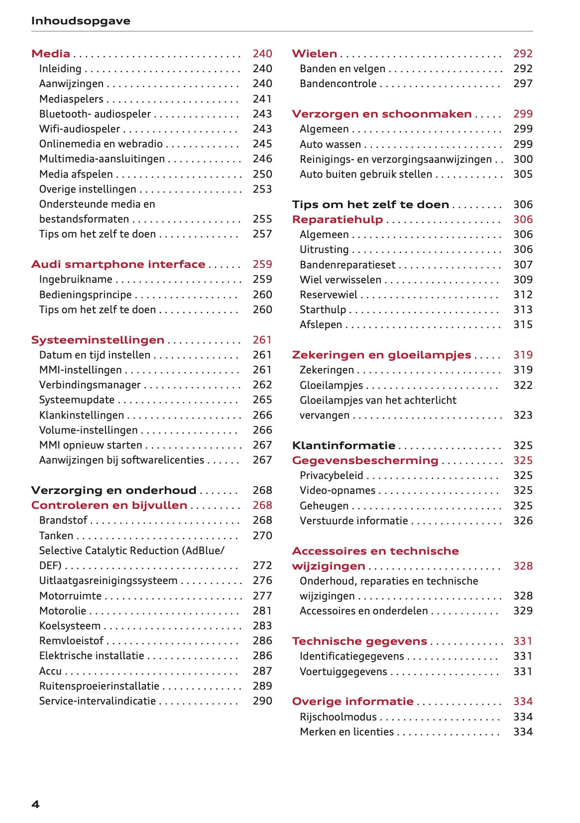 2023-2024 Audi Q2 Gebruikershandleiding | Nederlands