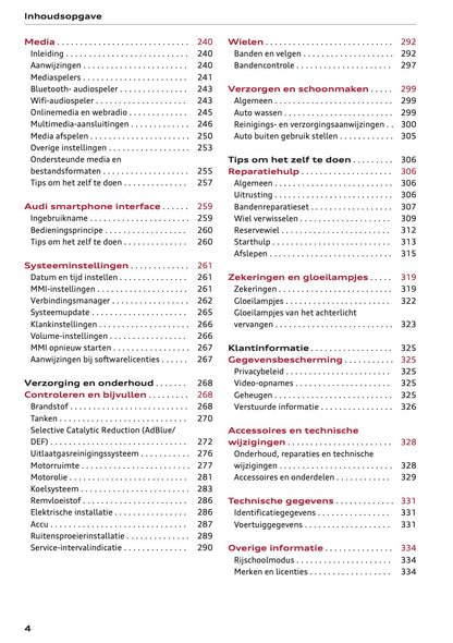 2023-2024 Audi Q2 Gebruikershandleiding | Nederlands