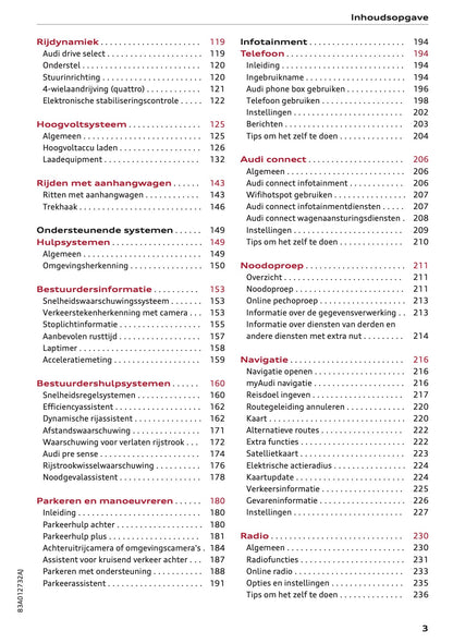 2020-2021 Audi Q3 Gebruikershandleiding | Nederlands