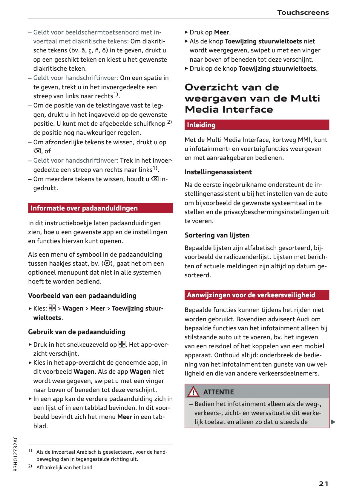 2026 Audi Q3 Gebruikershandleiding | Nederlands